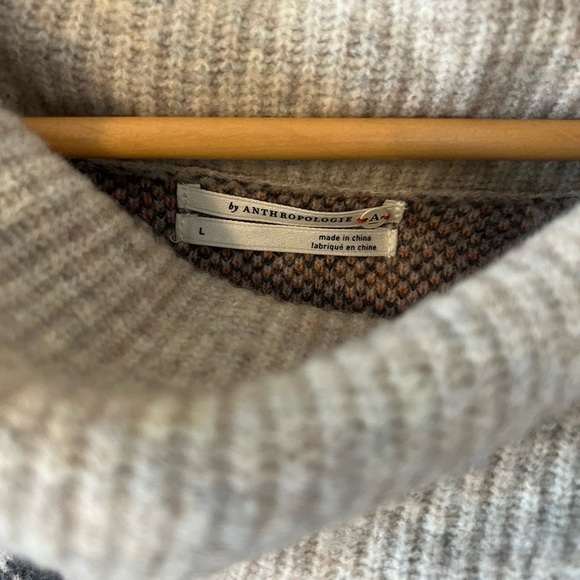 Anthropologie Emmy Cowl Neck Tunic Sweater Dress - Picture 6 of 10